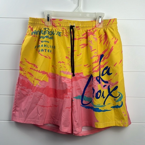 La croix men’s swim shorts pamplemousse size 34 sparkling water rare size M - Picture 1 of 6